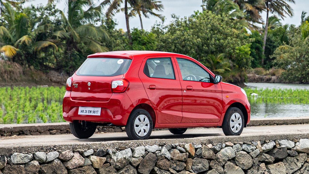 Maruti Suzuki Alto K10 Rear Three Fourth