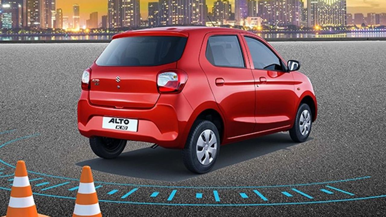 Maruti Suzuki Alto K10 Right Rear Three Quarter