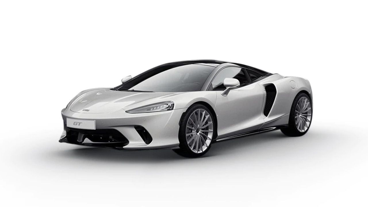 McLaren GT Silica White