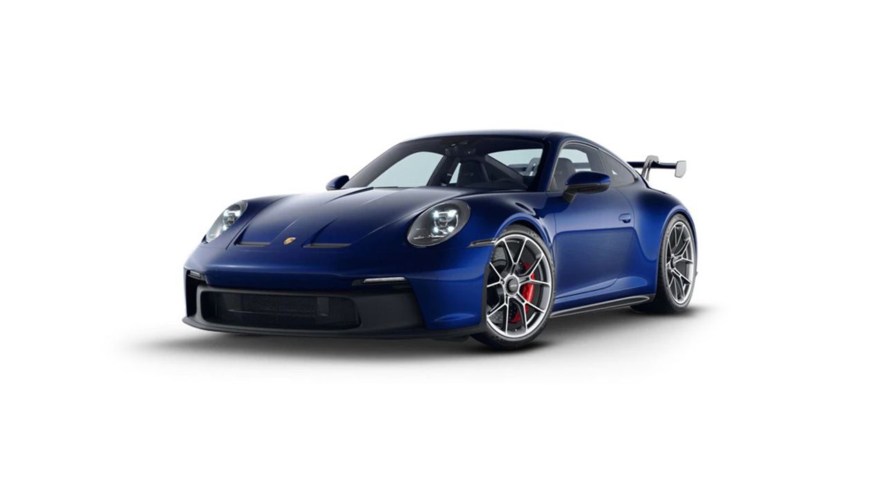 Porsche 911 Gentian Blue Metallic