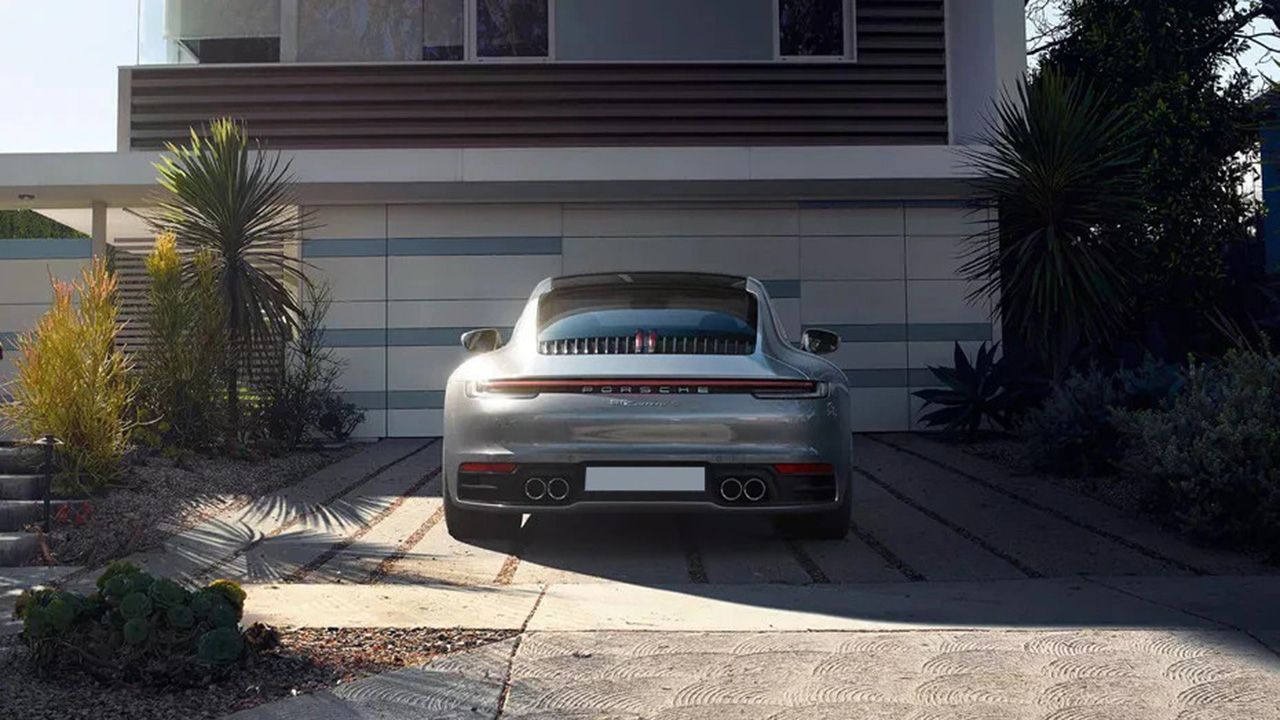 Porsche 911 Rear Back