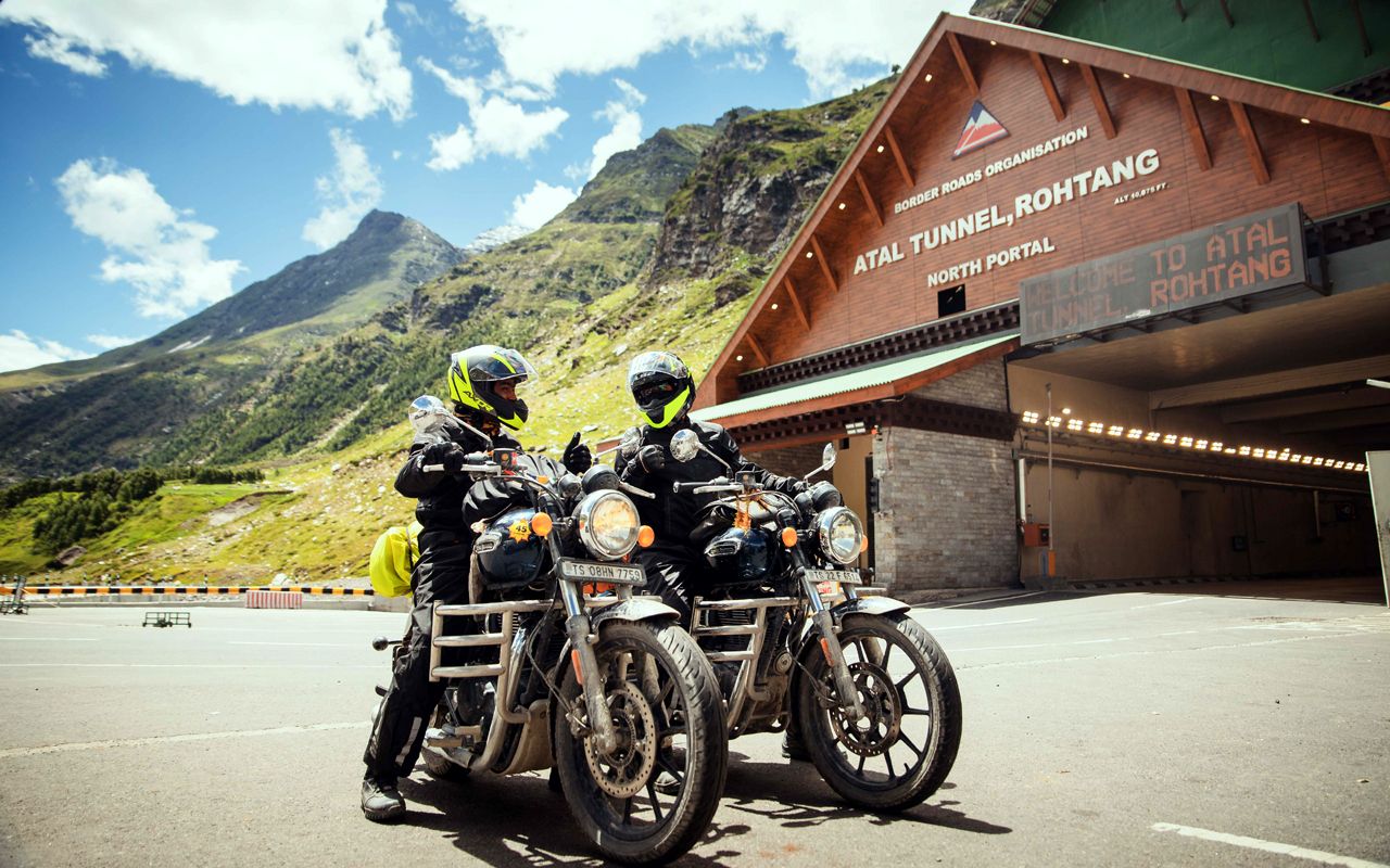 Royal Enfield Himalayan Odyssey 2022 Atal Tunnel3