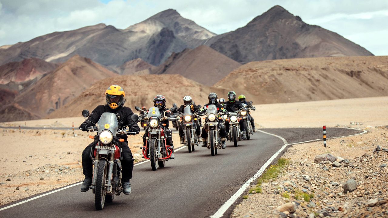 Royal Enfield Himalayan Odyssey 2022 Convoy Movement 21