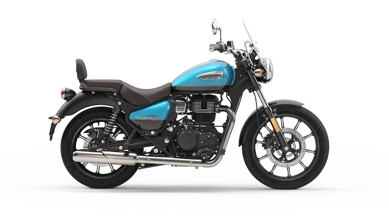 Royal Enfield Meteor 350 Blue Dual Tone