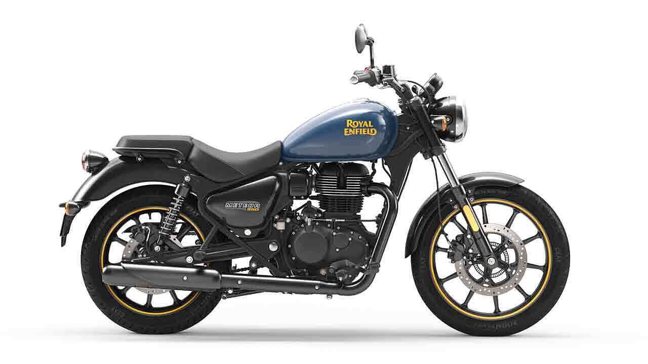 Royal Enfield Meteor 350 Fireball Blue