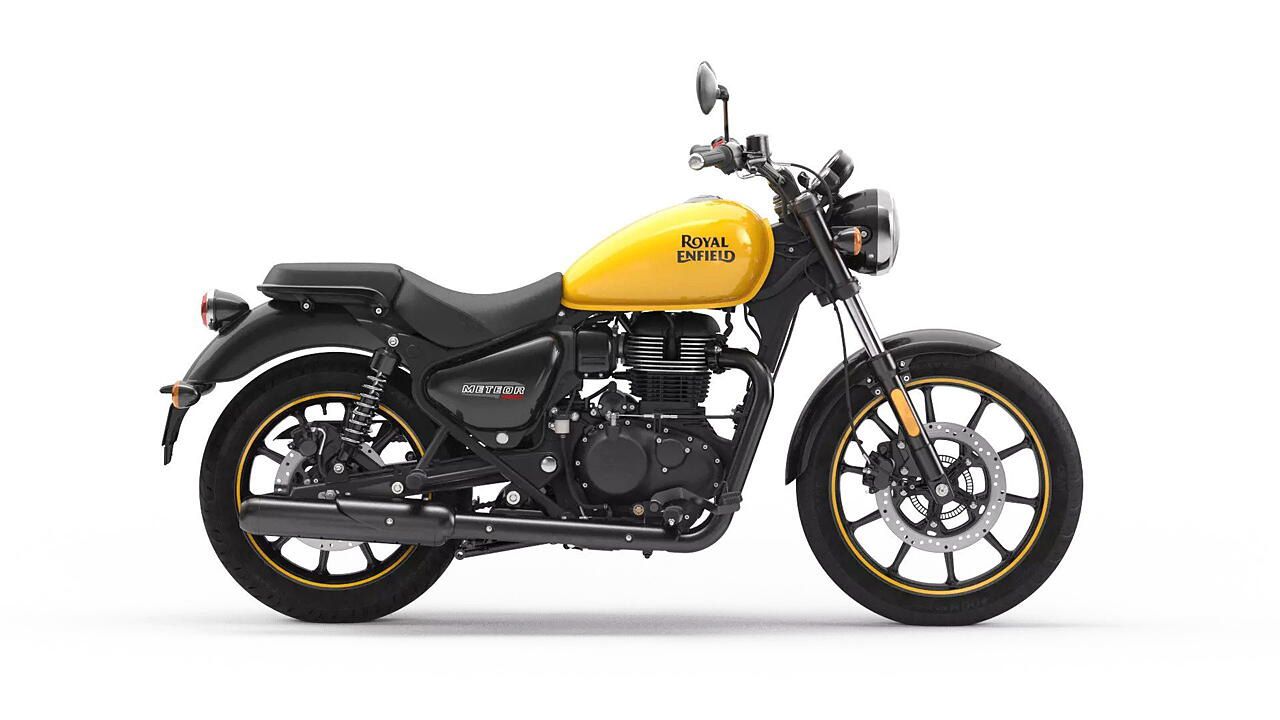 Royal Enfield Meteor 350 Fireball Yellow