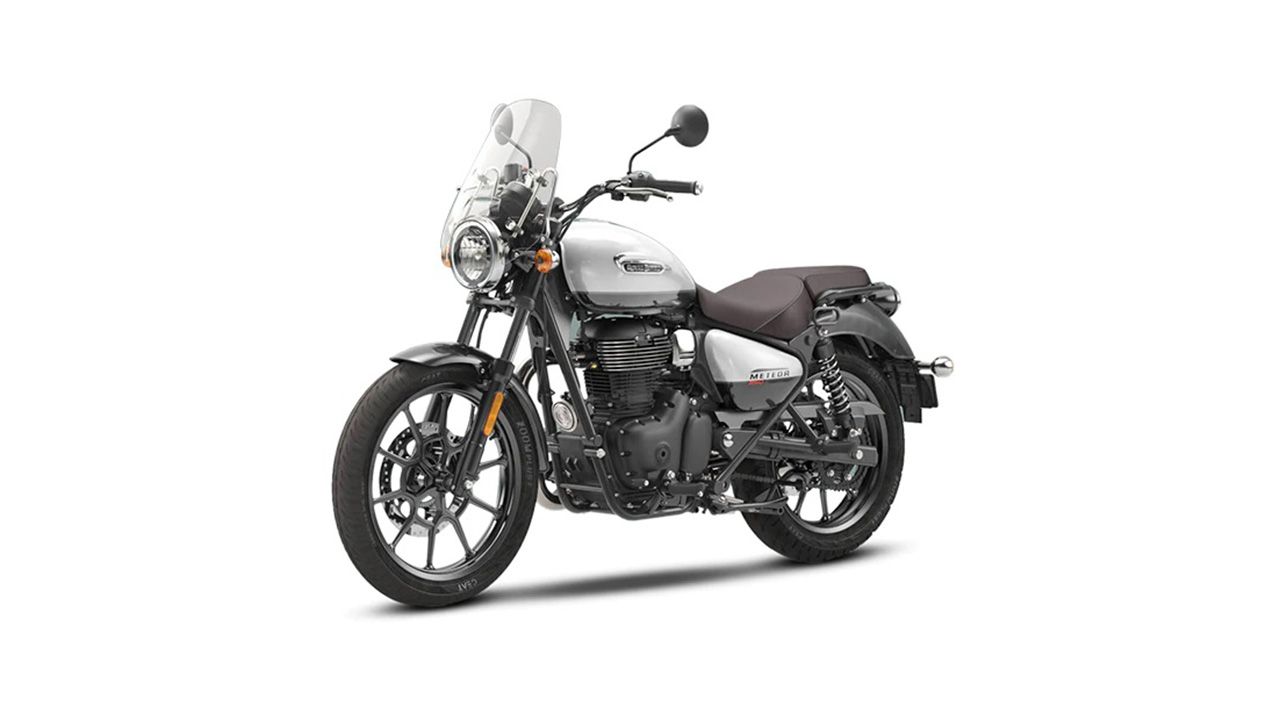 Royal Enfield Meteor 350 Silver Custom