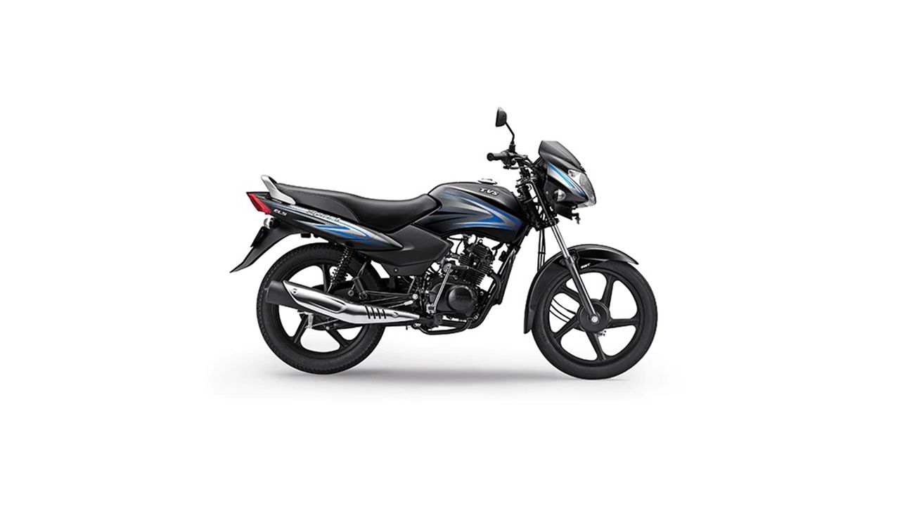 TVS Sport Black Blue