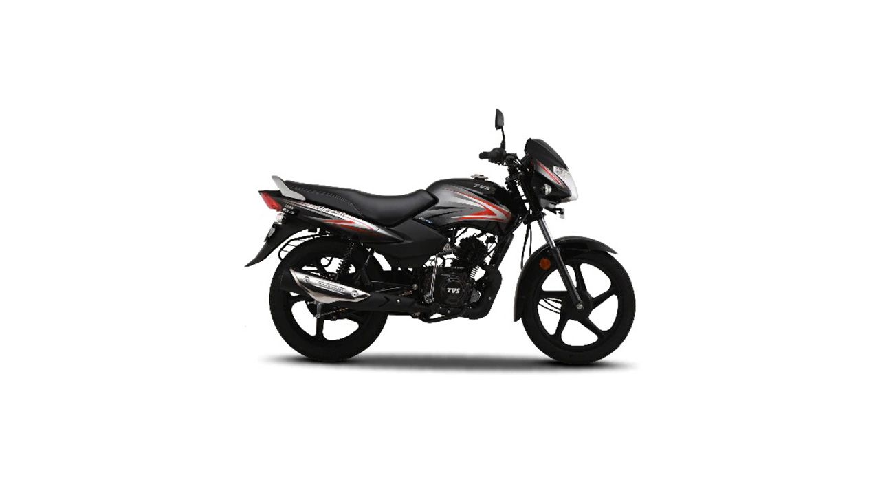 TVS Sport Black Red