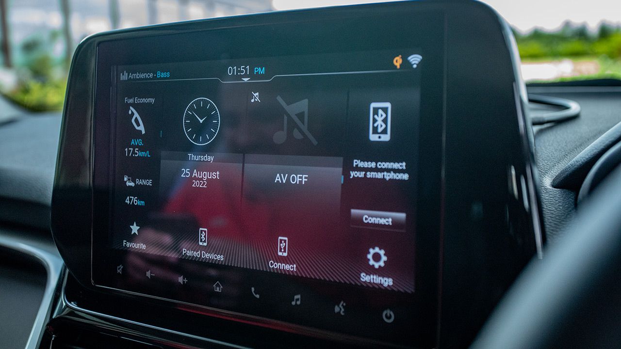 Toyota Urban Cruiser Hyryder Touchscreen