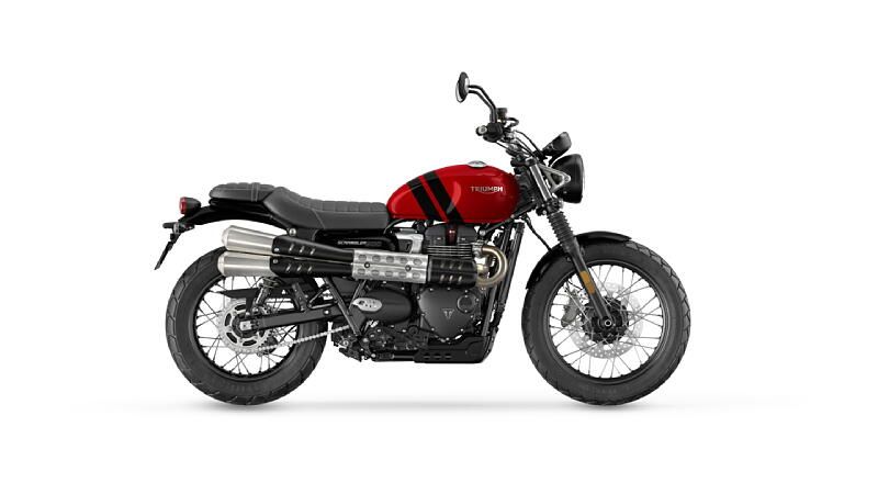 Triumph Scrambler 900 Carnival Red Jet Black