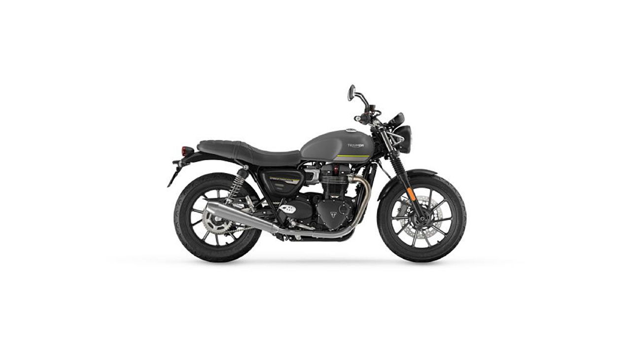 Triumph Speed Twin 900 Matt Silver Ice