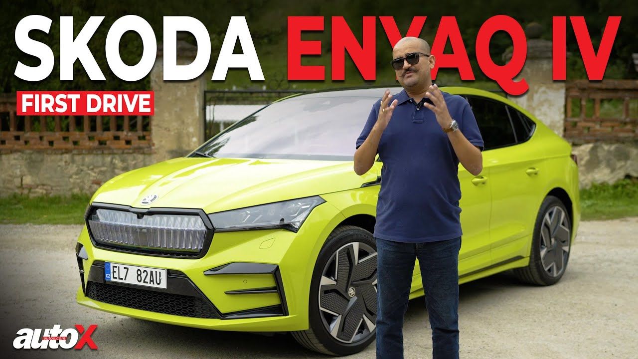 2022 Skoda Enyaq IV RS Review A Look At Skodas Electric Future We Can Expect In India AutoX