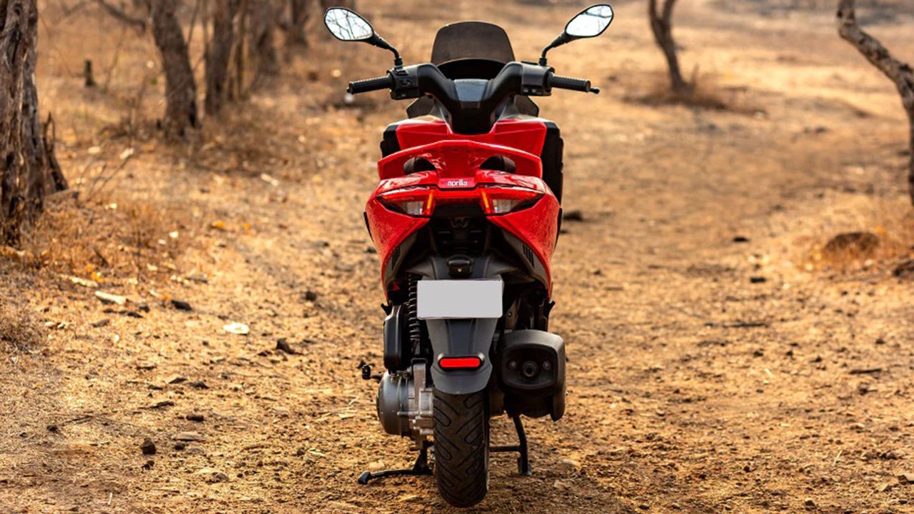 Aprilia SXR 160 Rear View