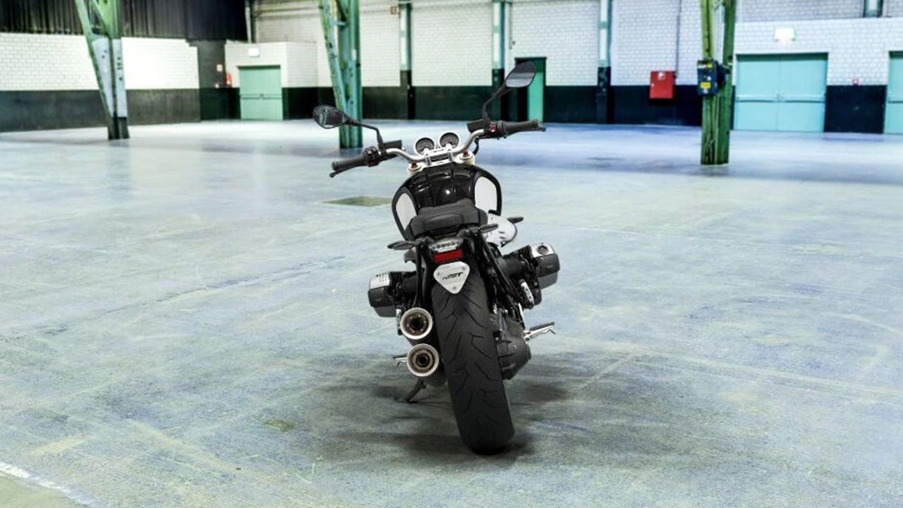 BMW R nineT Rear View