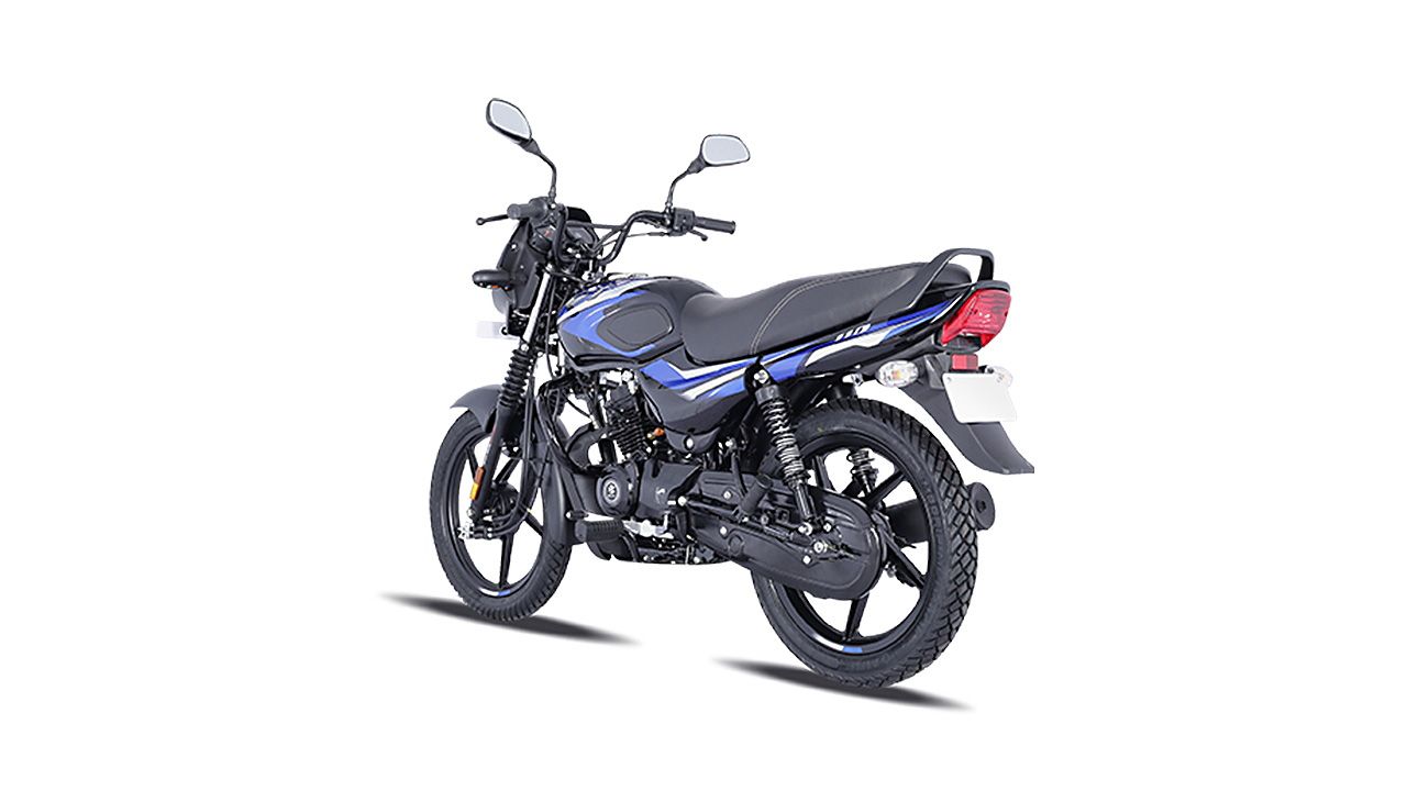 Bajaj CT 110 Left Rear Three Quarter