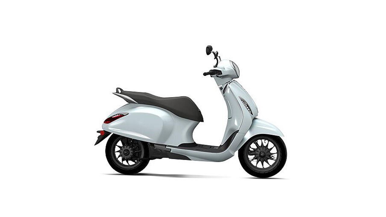 Bajaj Chetak Cyber White