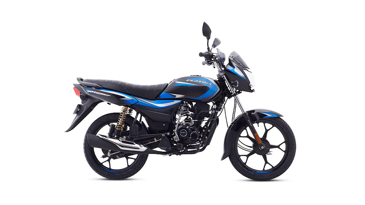 Bajaj Platina 110 Ebony Black Blue