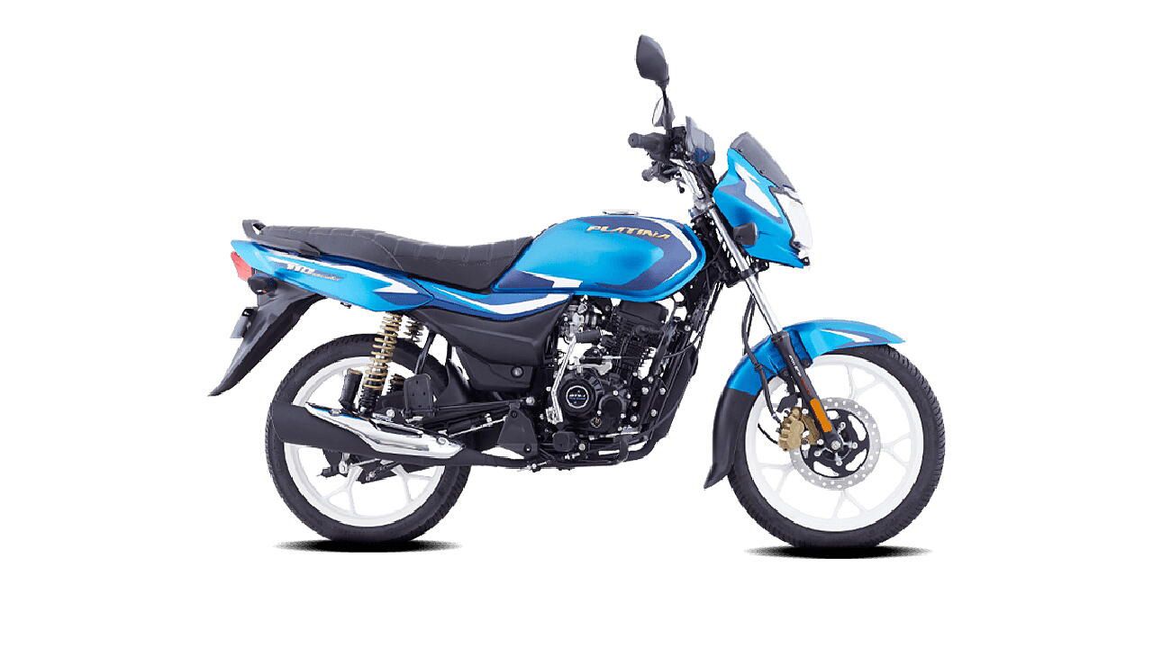 Bajaj Platina 110 Satin Beach Blue