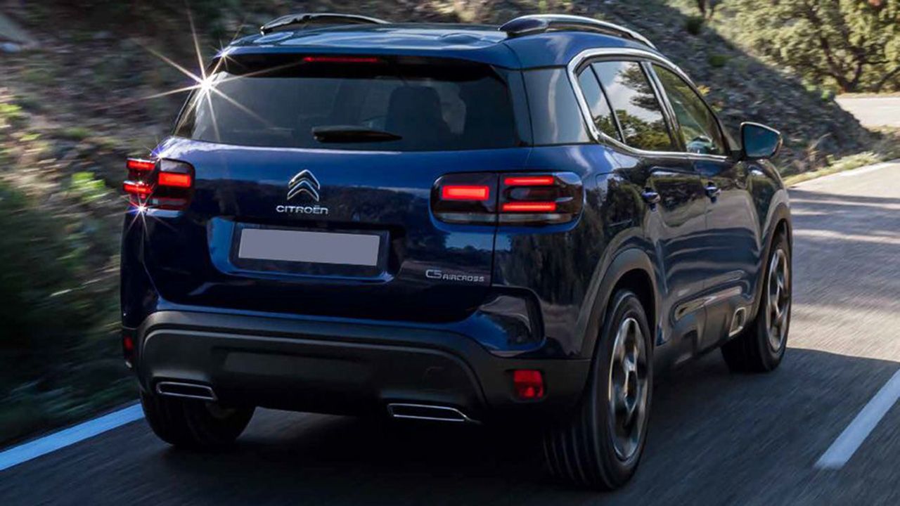 Citroen C5 Aircross Right Rear Three Quarter