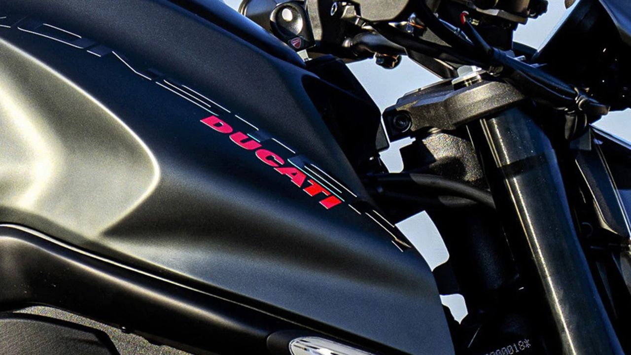 Ducati Monster BS6 Brand Logo Name1