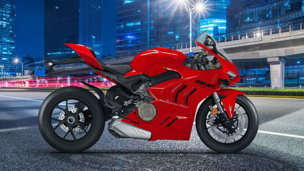 Ducati Panigale V4 Right Side View