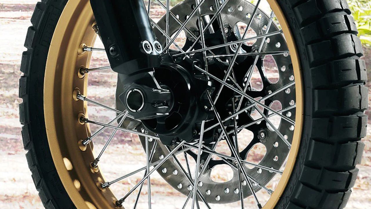 Ducati Scrambler Desert Sled Front Brake View