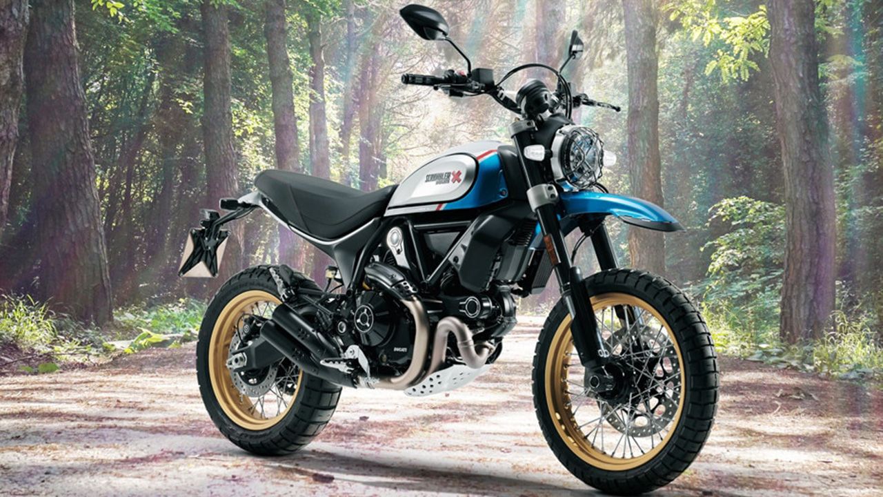 Ducati Scrambler Desert Sled Front Right View 2 