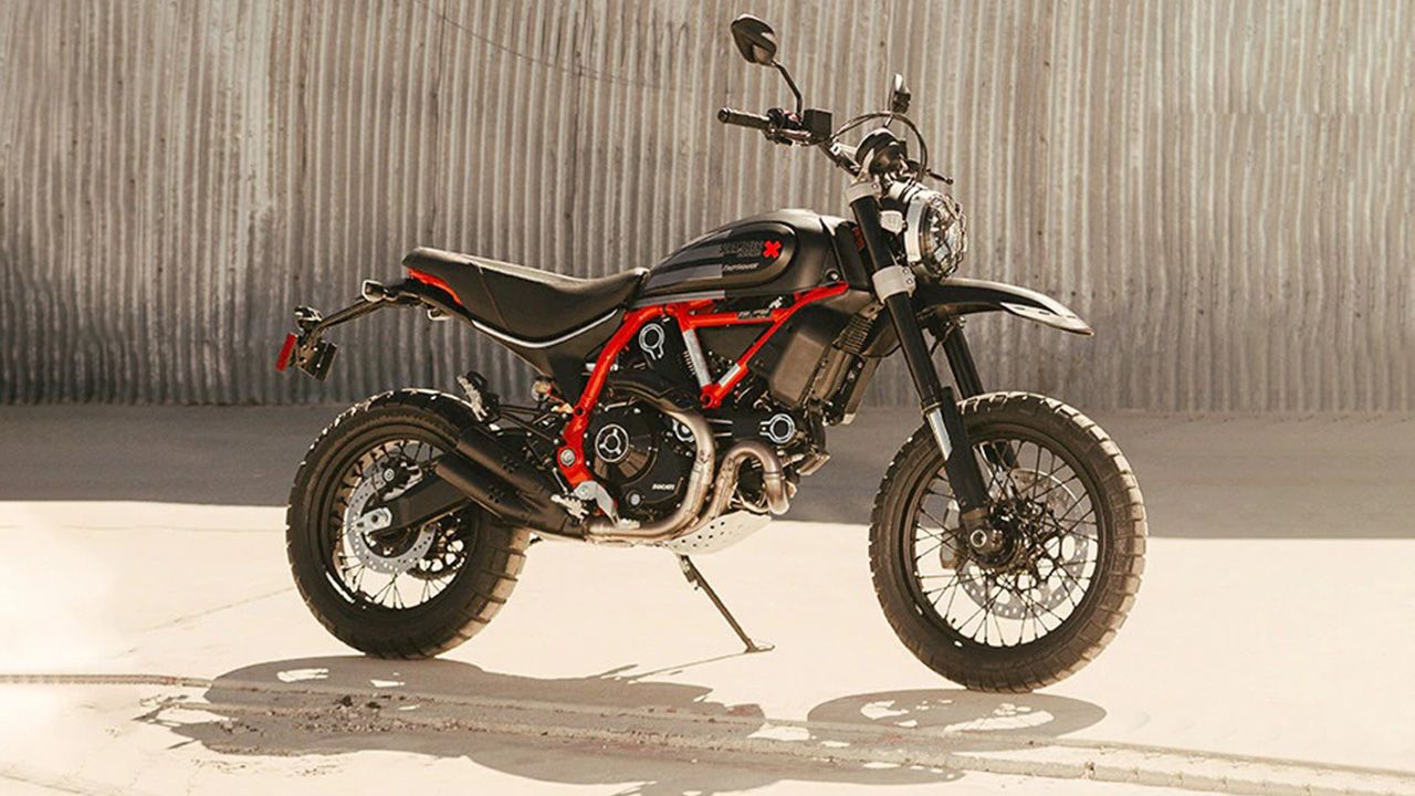 Ducati Scrambler Desert Sled Front Right View