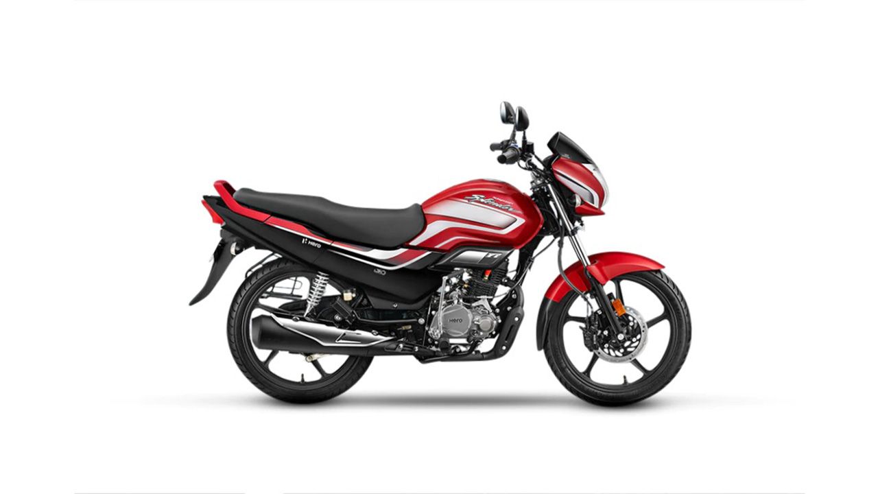 Hero Super Splendor Cb Red