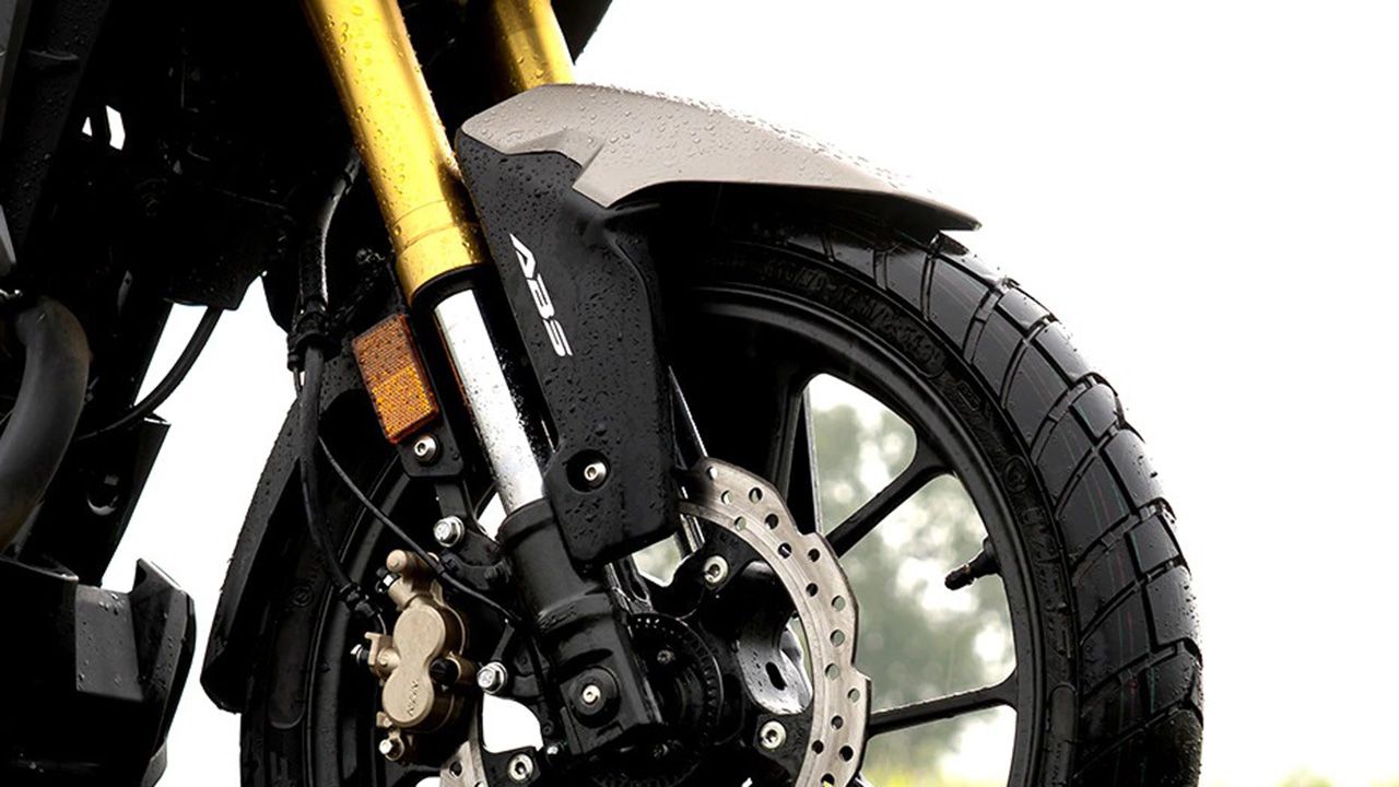 Honda CB200X Front Mudguard Suspension