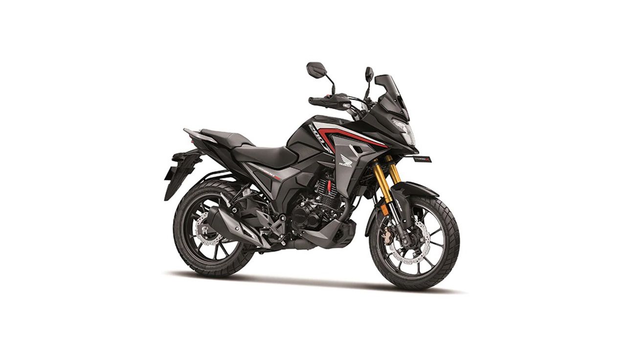 Honda CB200X Pearl Nightstar Black