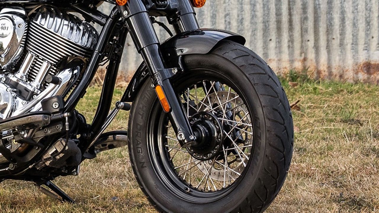 Indian Super Chief Limited Front Brake View