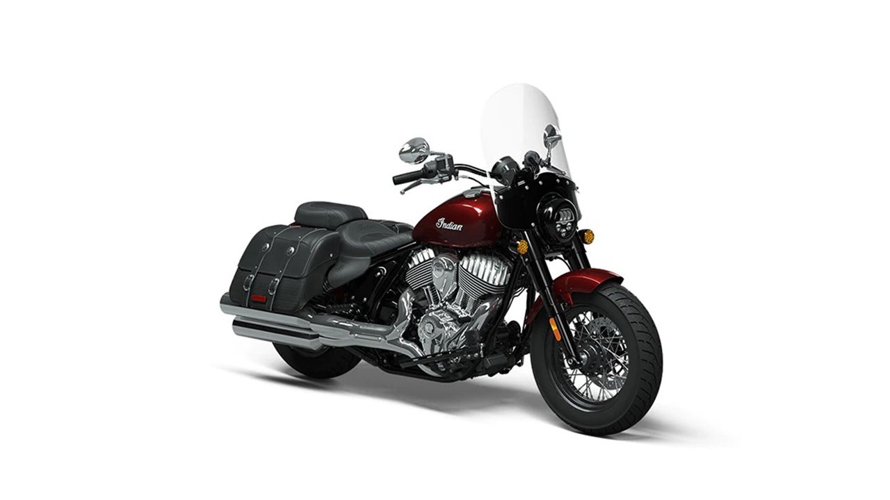 Indian Super Chief Limited Maroon Metallic