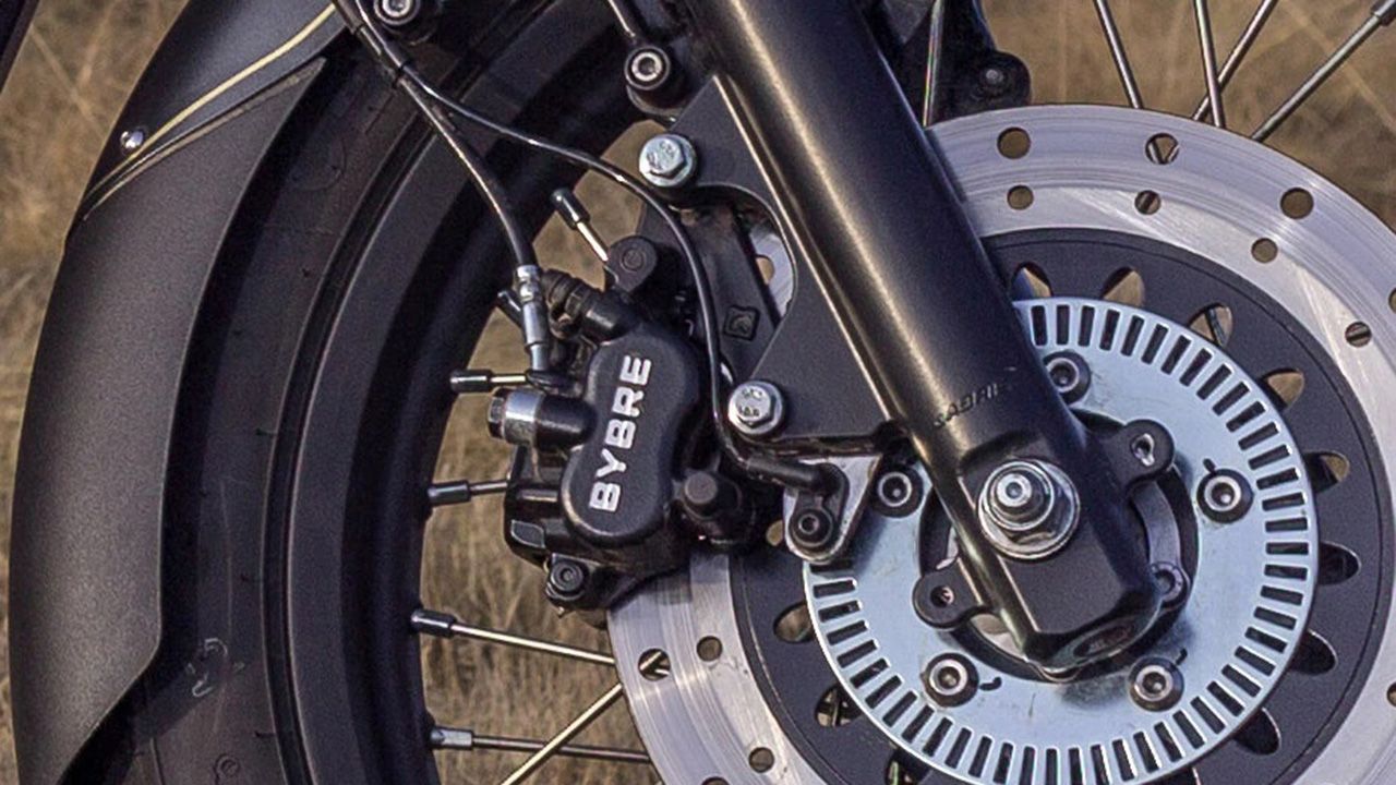 Jawa Perak Images Front Brake View