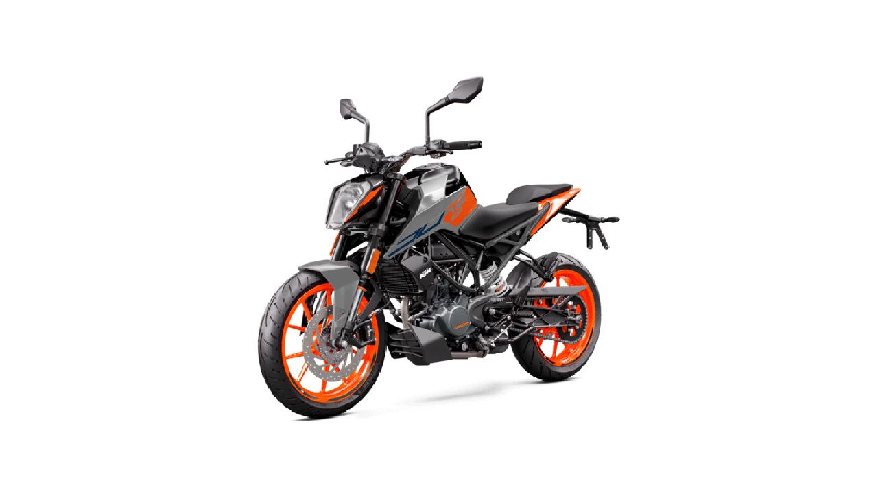 KTM 200 Duke Dark Silver Metallic