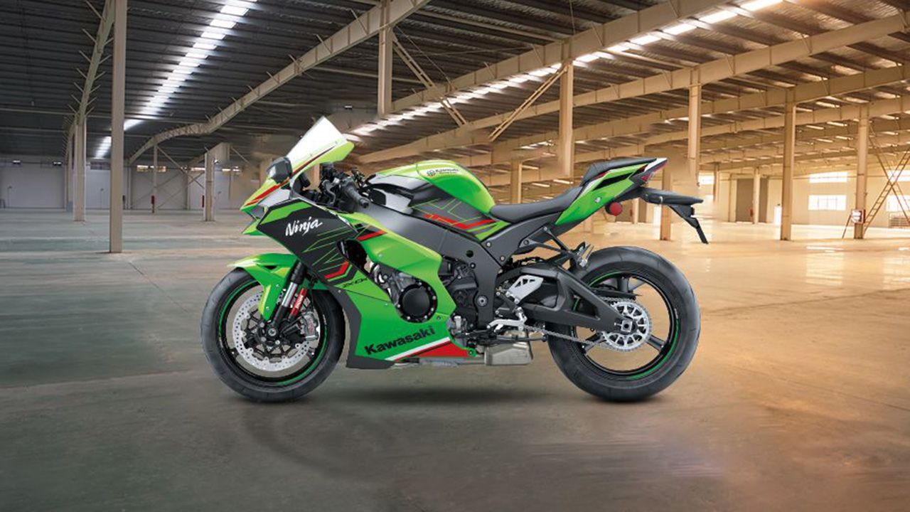 Kawasaki Ninja ZX 10R Left Side View