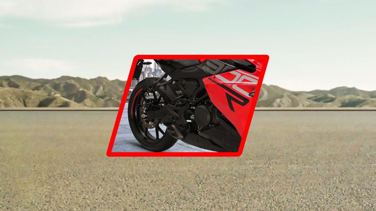 Keeway K300 R Rear Tyre View