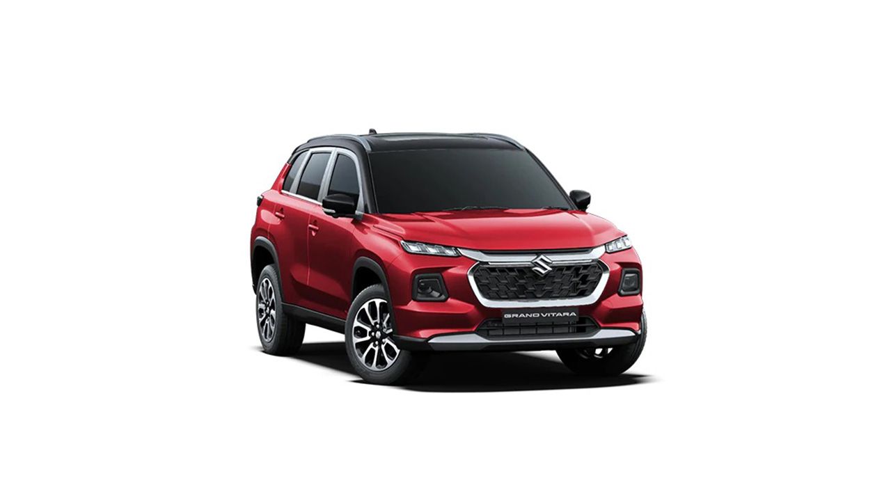 Maruti Suzuki Grand Vitara Opulent Red Midnight Black