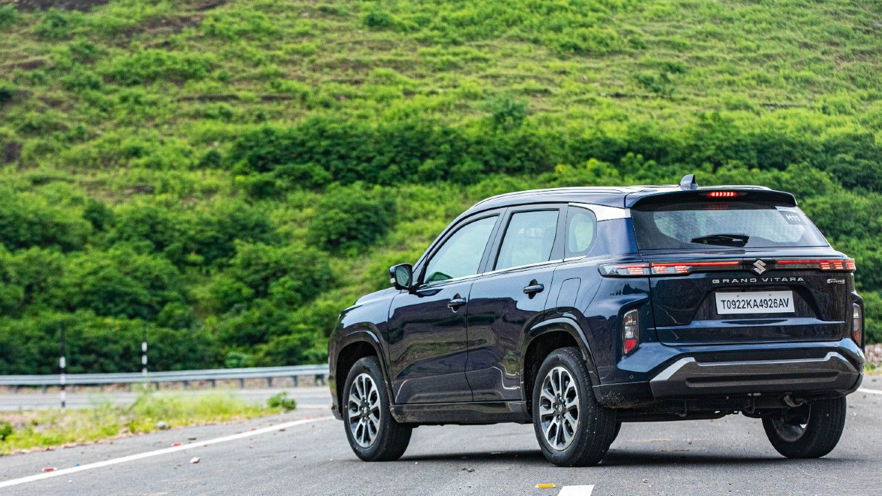 Maruti Suzuki Grand Vitara Rear Three Fourth Static