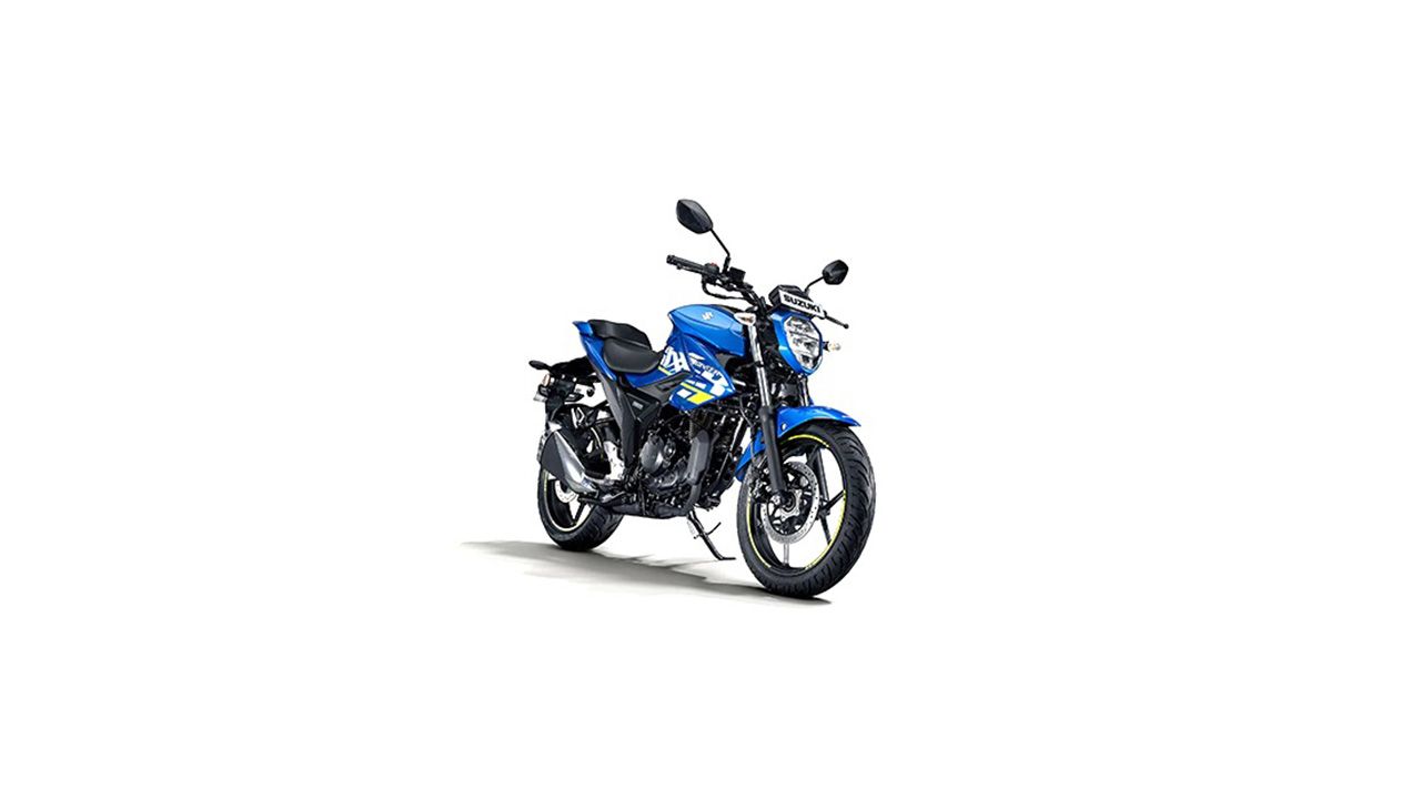 Suzuki Gixxer Metallic Triton Blue