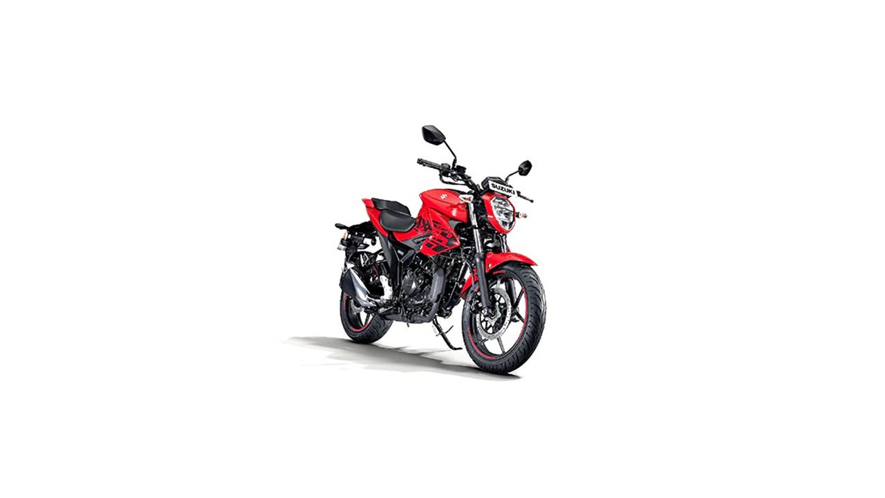 Suzuki Gixxer Pearl Mira Red