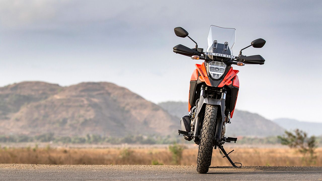 Suzuki V Strom SX Front View