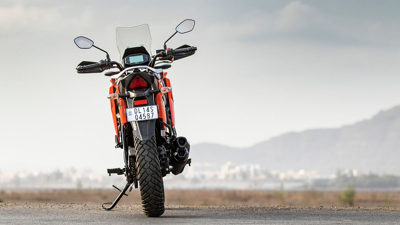 Suzuki V Strom SX Rear View