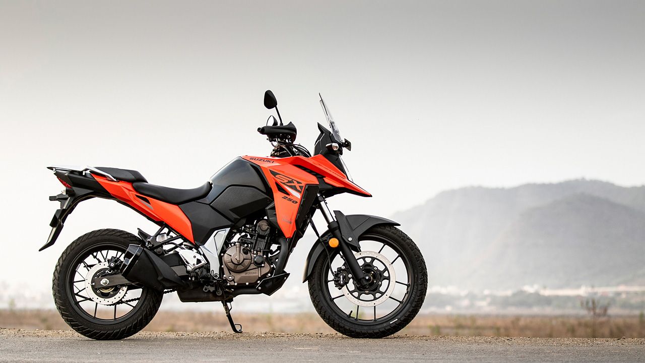 Suzuki V Strom SX Right Side View