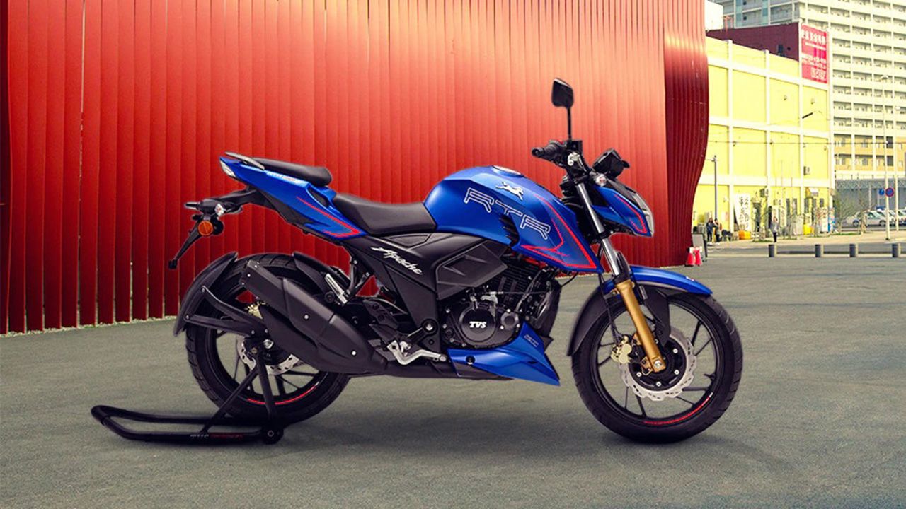 TVS Apache RTR 200 4V Right Side View