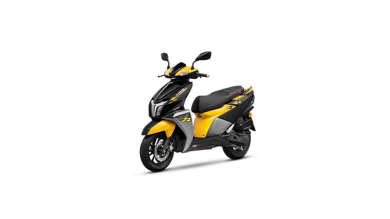 TVS Ntorq 125 Edition Yellow