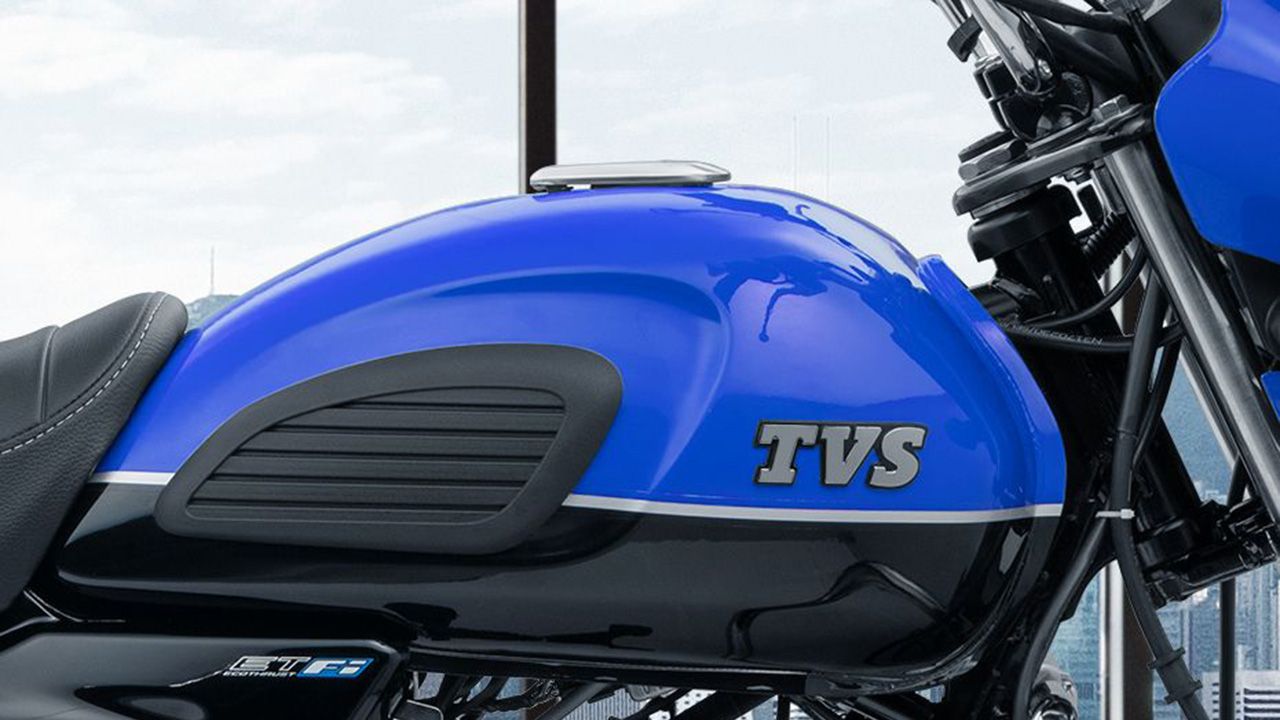 TVS Radeon Fuel Tank