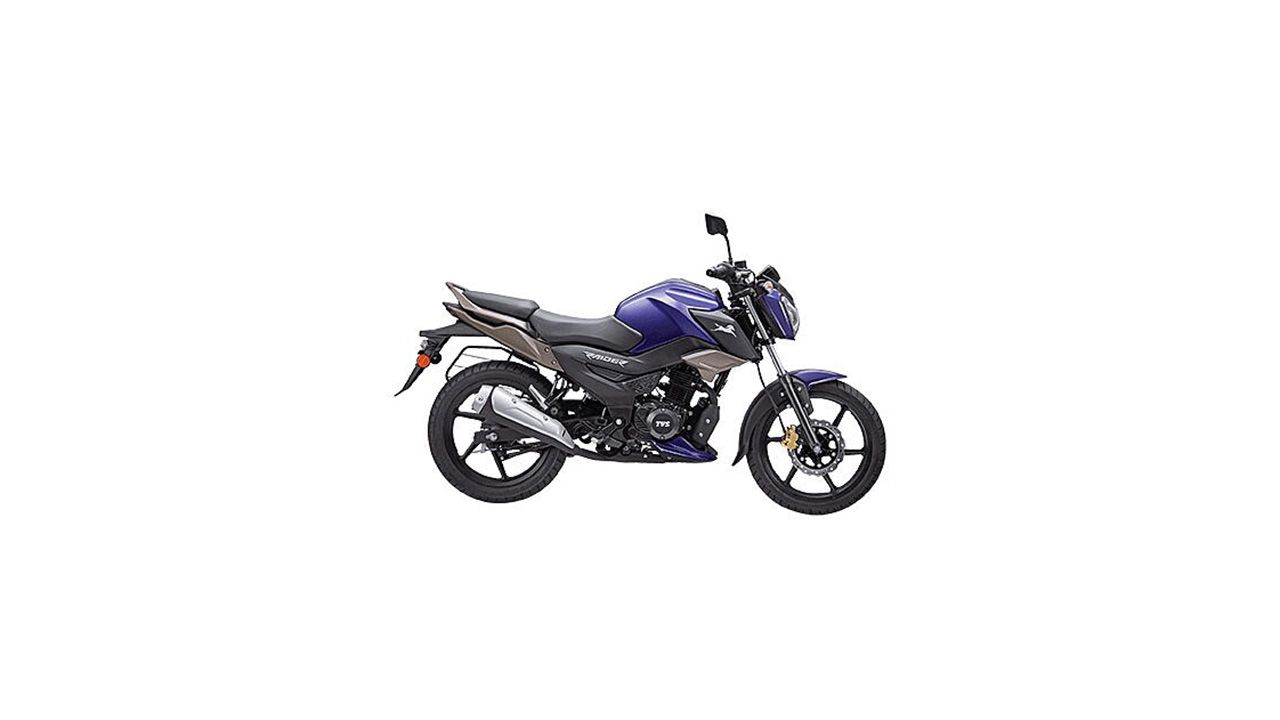 TVS Raider 125 Blazing Blue