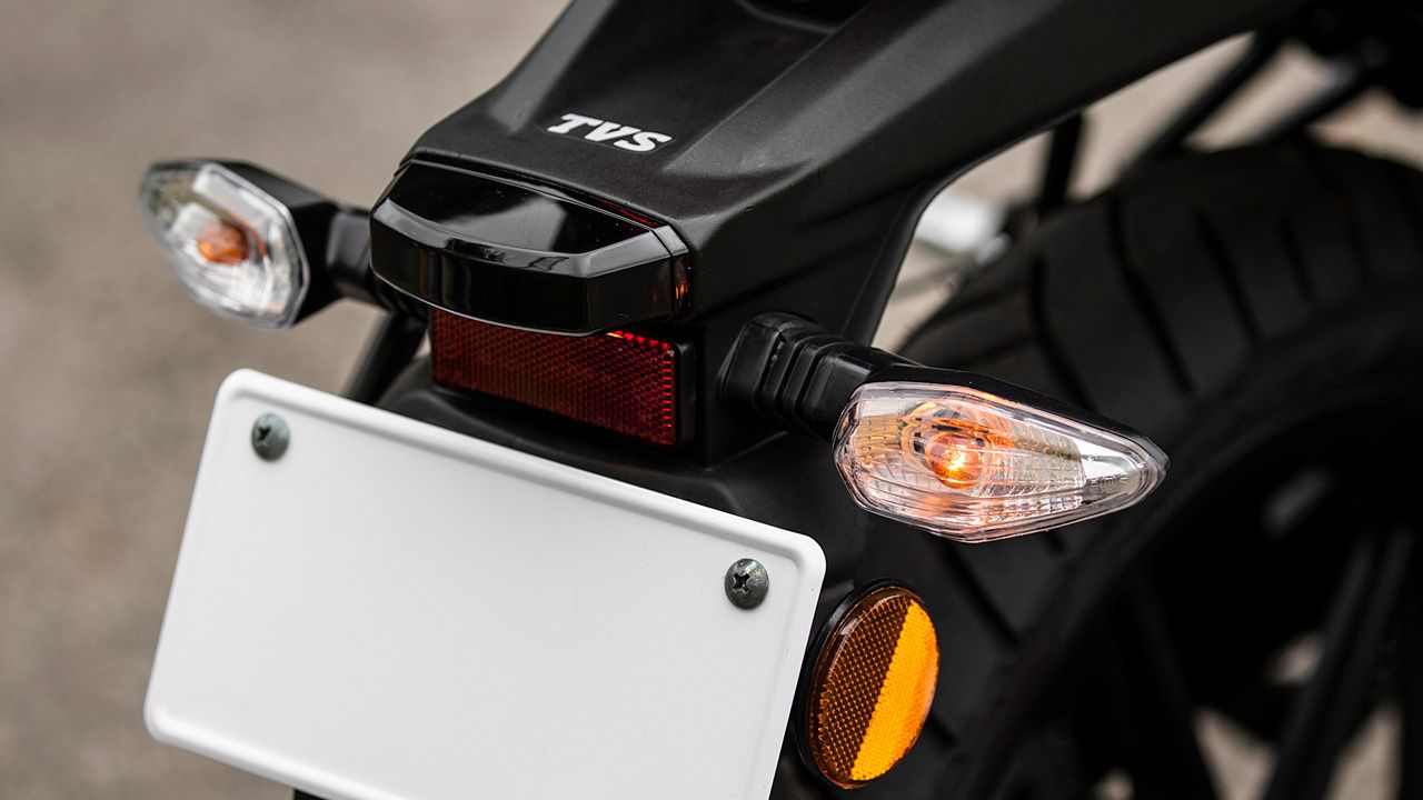 TVS Raider 125 Rear Turn Indicators